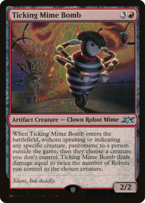 Ticking Mime Bomb
