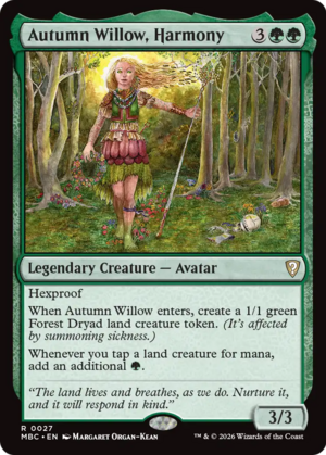 Autumn Willow, Harmony