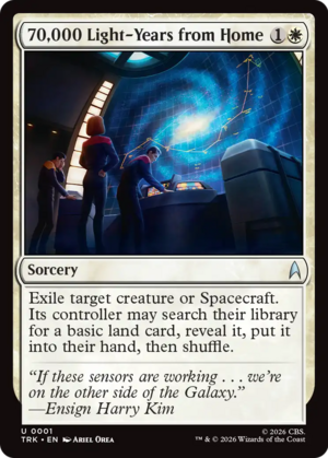 70,000 Light-Years from Home
