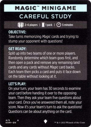 Careful Study (minigame)