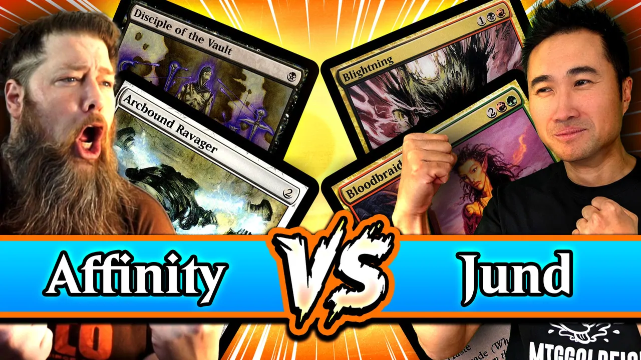 Affinity (2004) vs. Jund (2009) | Best Standard Deck Ever Top 32