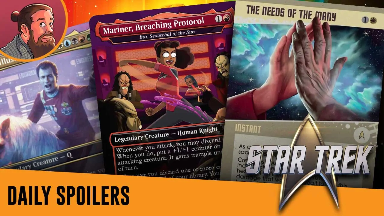 Star Trek Spoilers — October 27 | Sweeper, Precon, Bonus Sheet and Secret Lairs!
