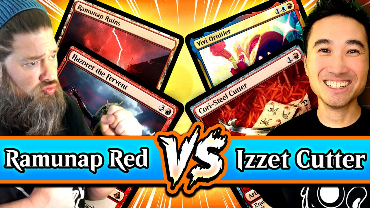 Ramunap Red (2017) vs. Izzet Cutter (2025) | Best Standard Deck Ever Top 64