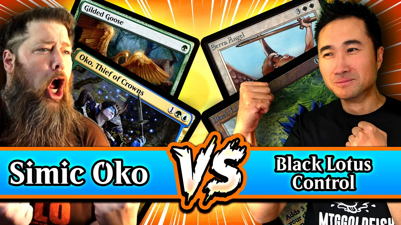 Black Lotus Control (1994) vs. Simic Oko (2019) | Best Standard Deck Ever Top 64