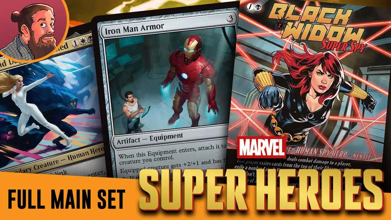 Marvel Super Heroes Spoilers — June 8 | Full Main Set, Beginner Decks and More