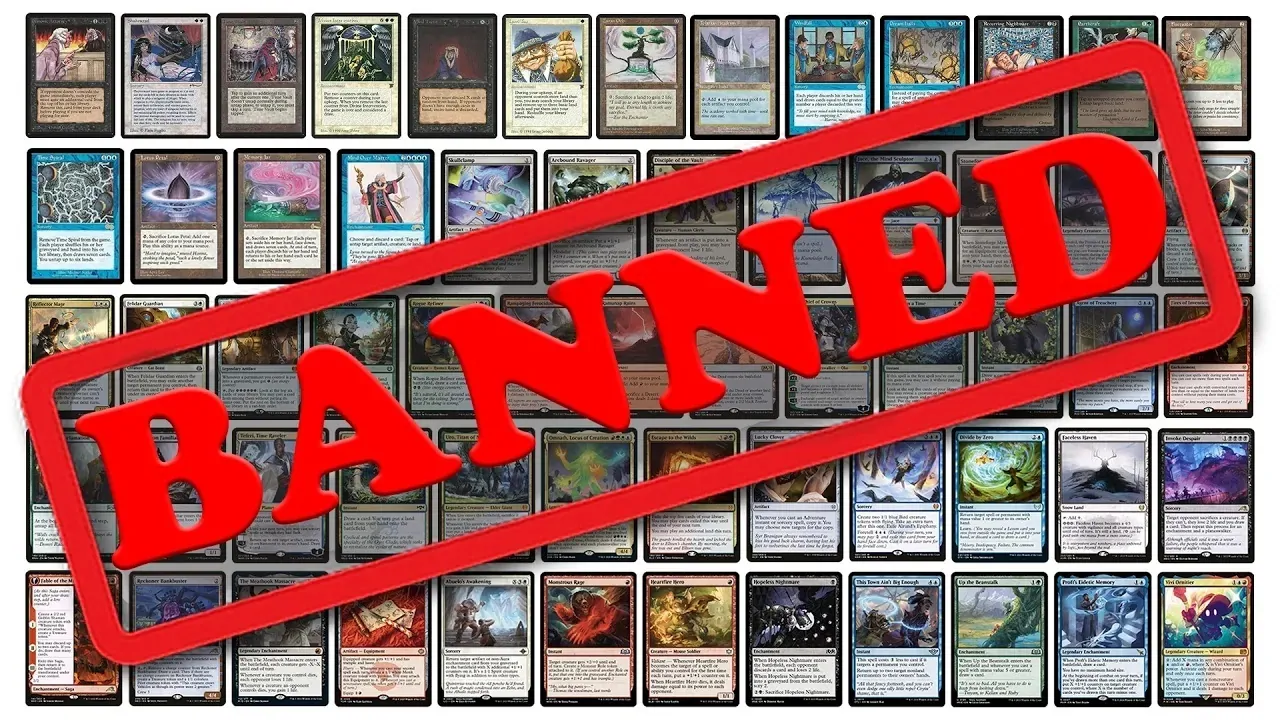 Every MTG Standard Ban Ever Explained in 11 Minutes