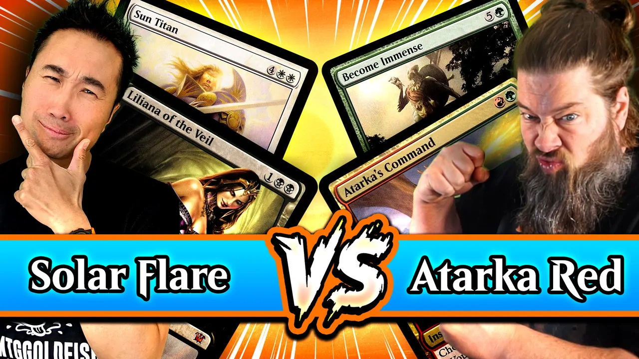 Solar Flare (2013) vs. Atarka Red (2015) | Best Standard Deck Ever Top 64