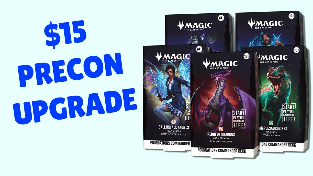 Quick And Cheap Upgrades For The Foundations Commander Precons