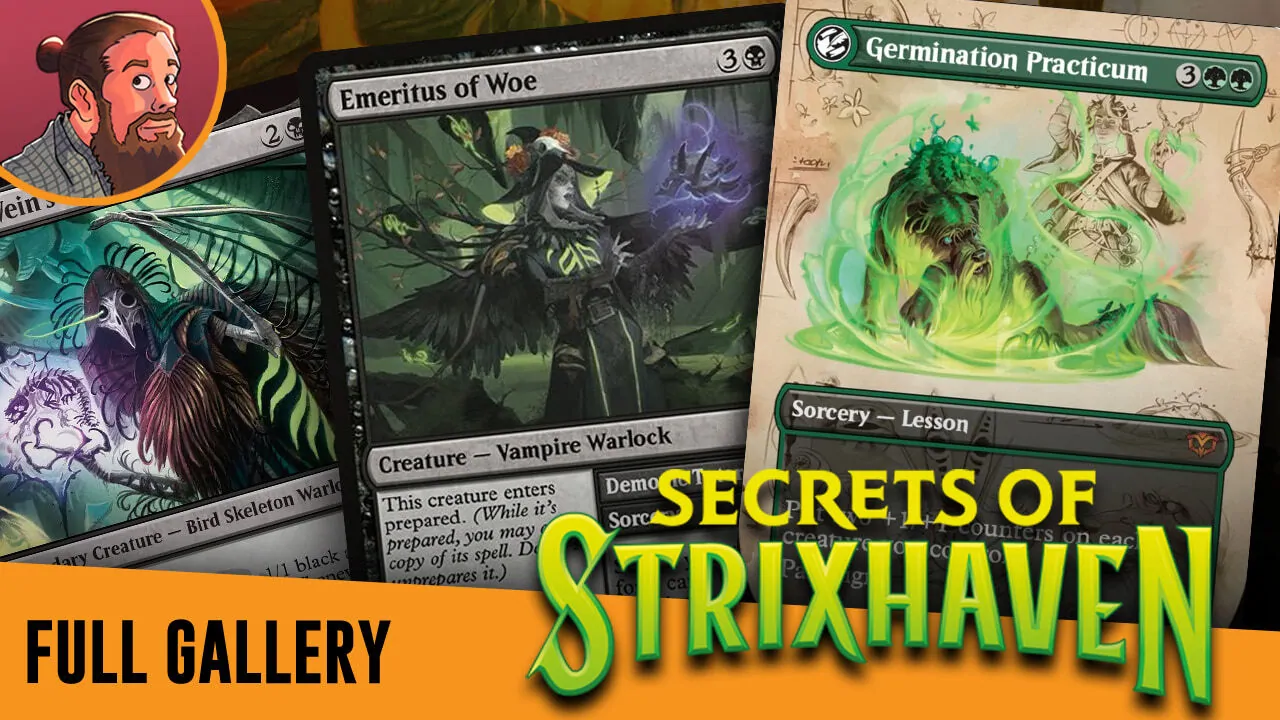 Secrets of Strixhaven Spoilers — April 8-10 | Last Mythics and Full Gallery!