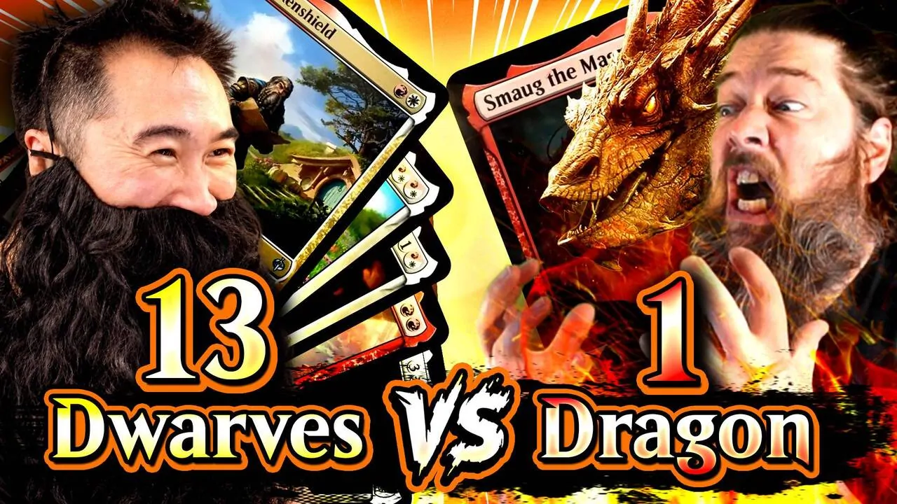 13 Dwarves vs 1 Dragon | The Hobbit x MTG Commander