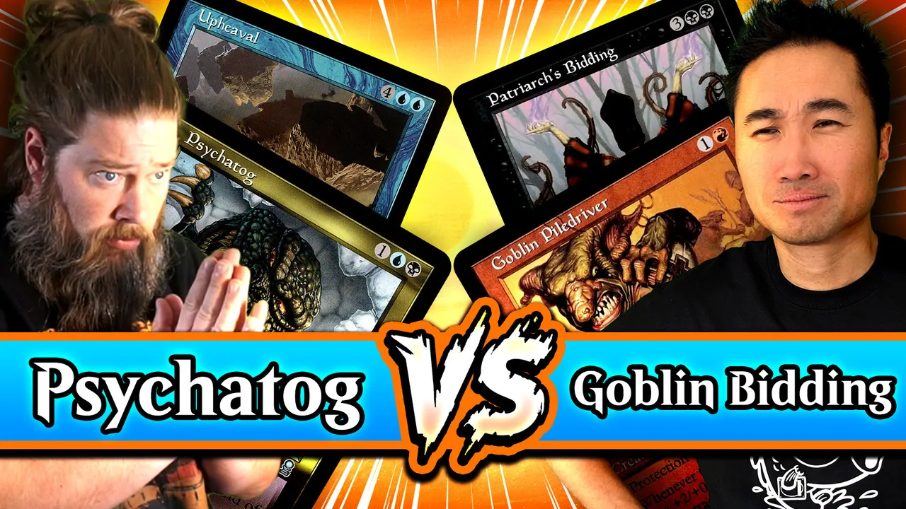 Psychatog (2002) vs. Goblin Bidding (2003) | Best Standard Deck Ever Top 64