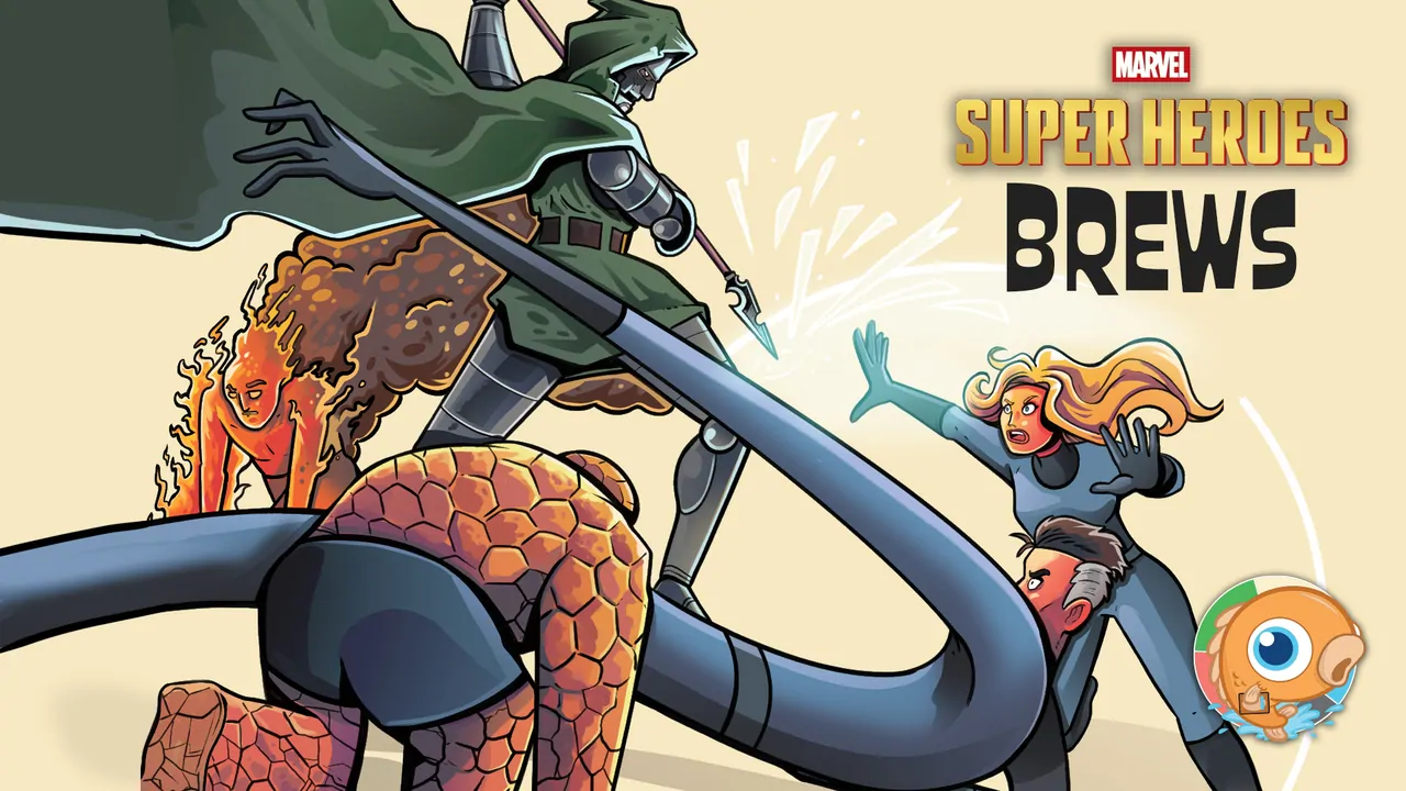 A Bunch of Marvel Super Heroes Brews