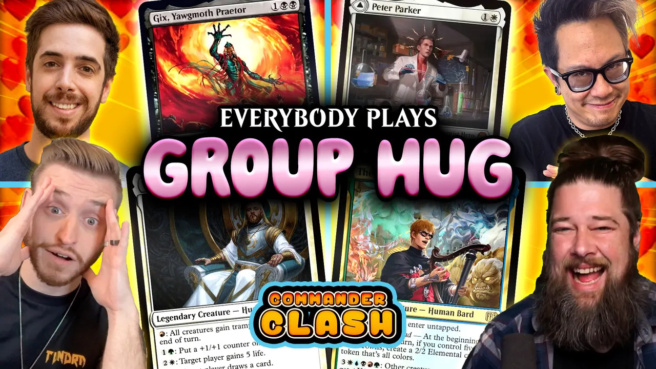 Everyone Plays Group Hug | Commander Clash S19 E28