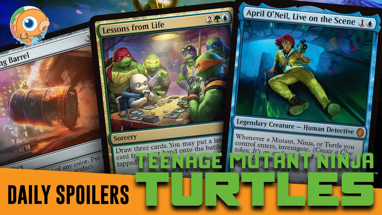 Teenage Mutant Ninja Turtles Spoilers — February 18 | Turtle Power Commander Deck!