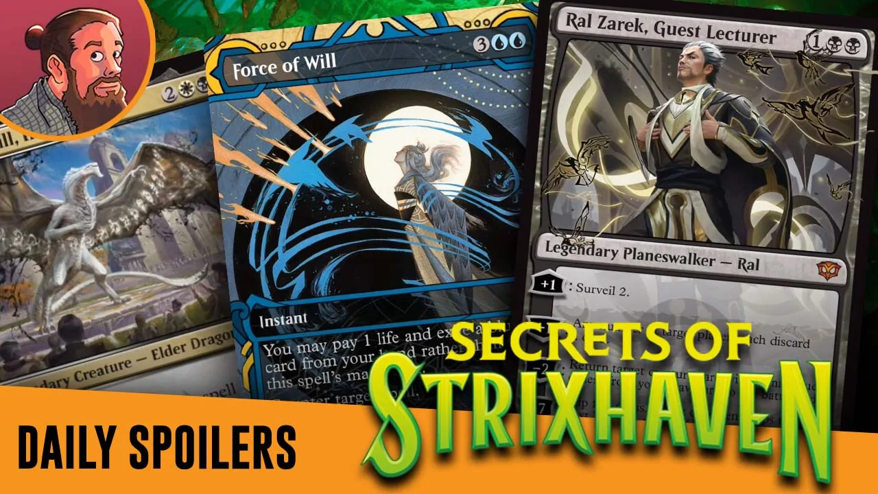 Secrets of Strixhaven Spoilers — March 31 | Debut, Ancestral Recall, Planeswalkers and Set Mechanics!