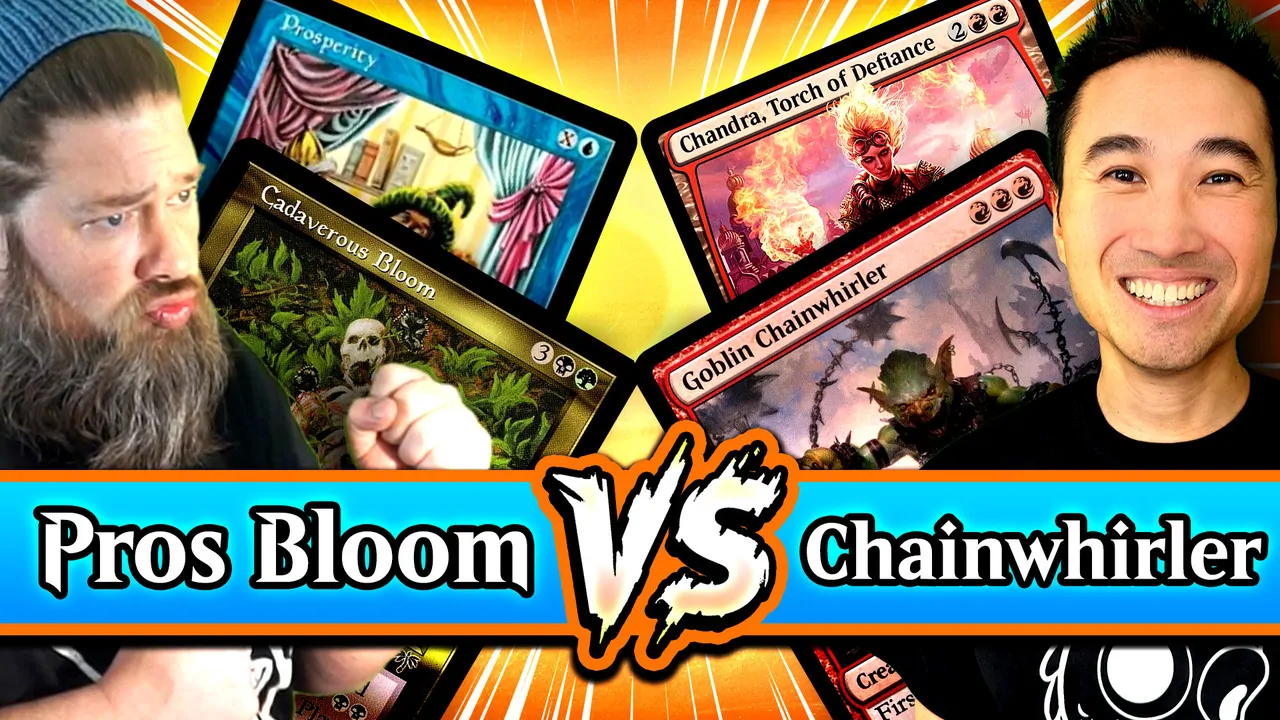 Pros Bloom (1997) vs. Rakdos Chainwhirler (2018) | Best Standard Deck Ever Top 64