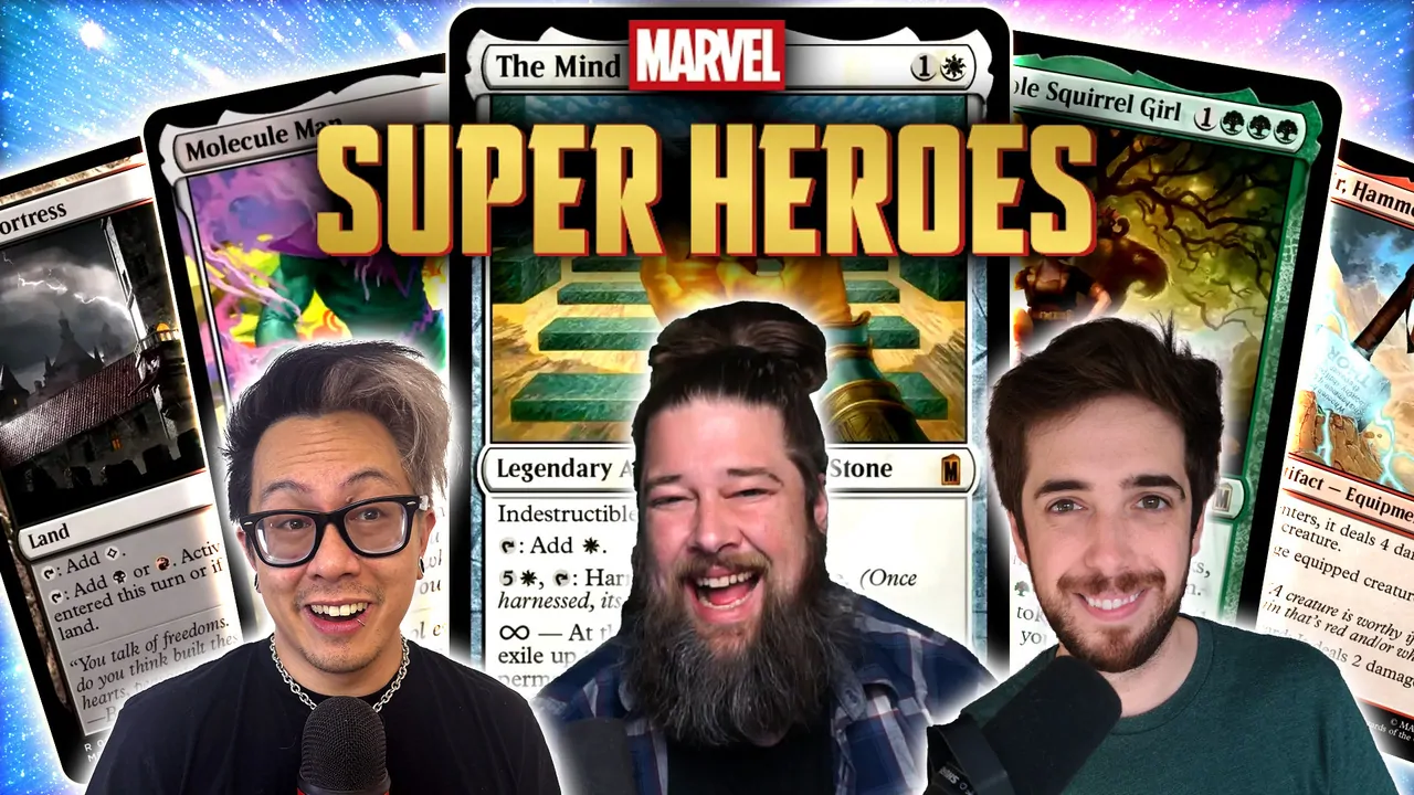 Commander Clash Podcast 256: Marvel Super Heroes: Top Commander Cards
