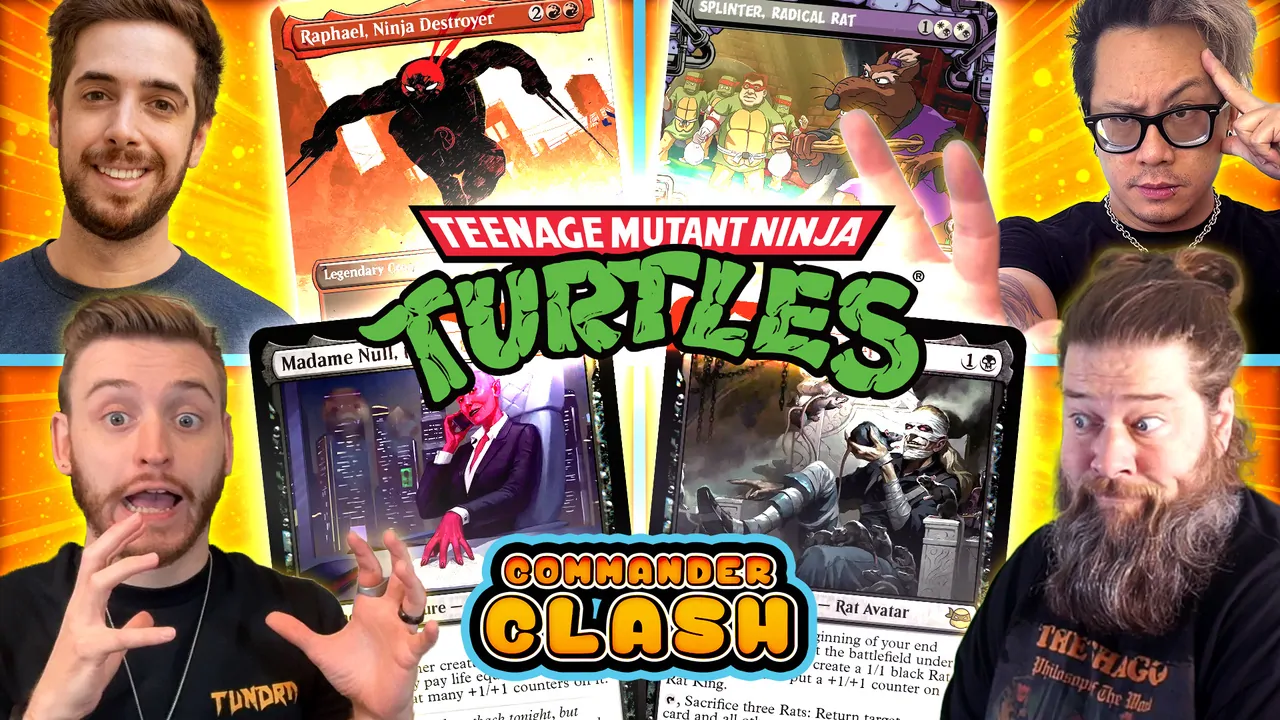 We Play Teenage Mutant Ninja Turtles | Commander Clash S19 E19
