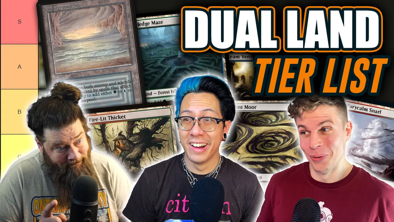 Commander Clash Podcast 249: Dual Land Tier LIst