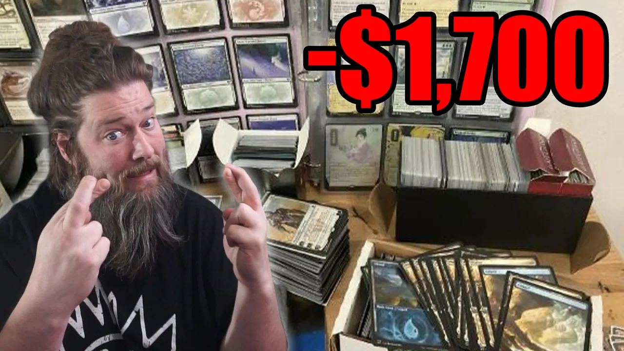 I Bought 26 Pounds of Magic Cards from a Goodwill Auction